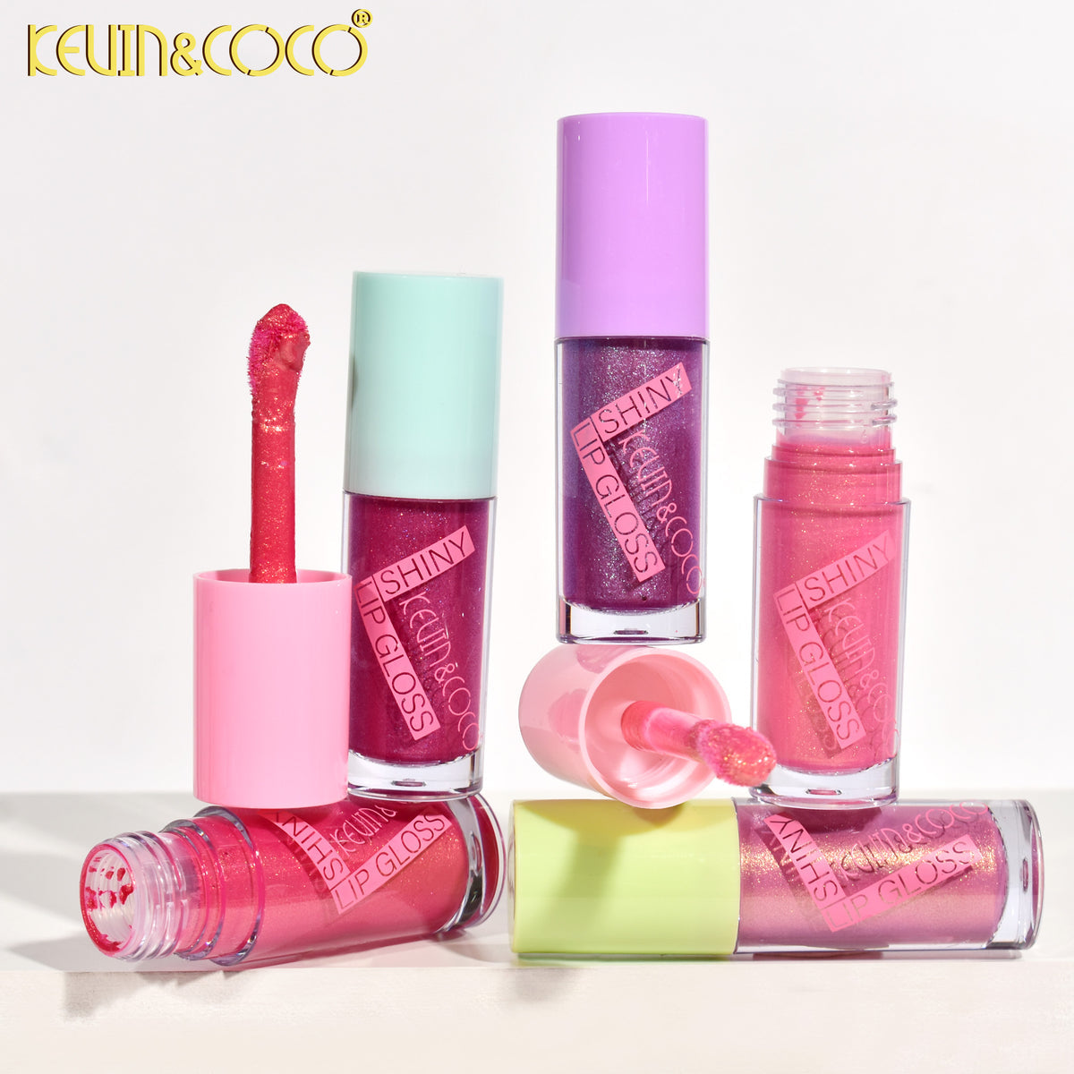Set Lip gloss shiny