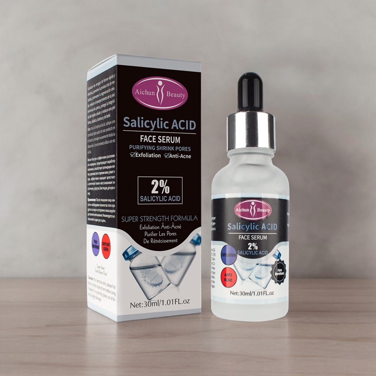 Serum acido salicílico acne