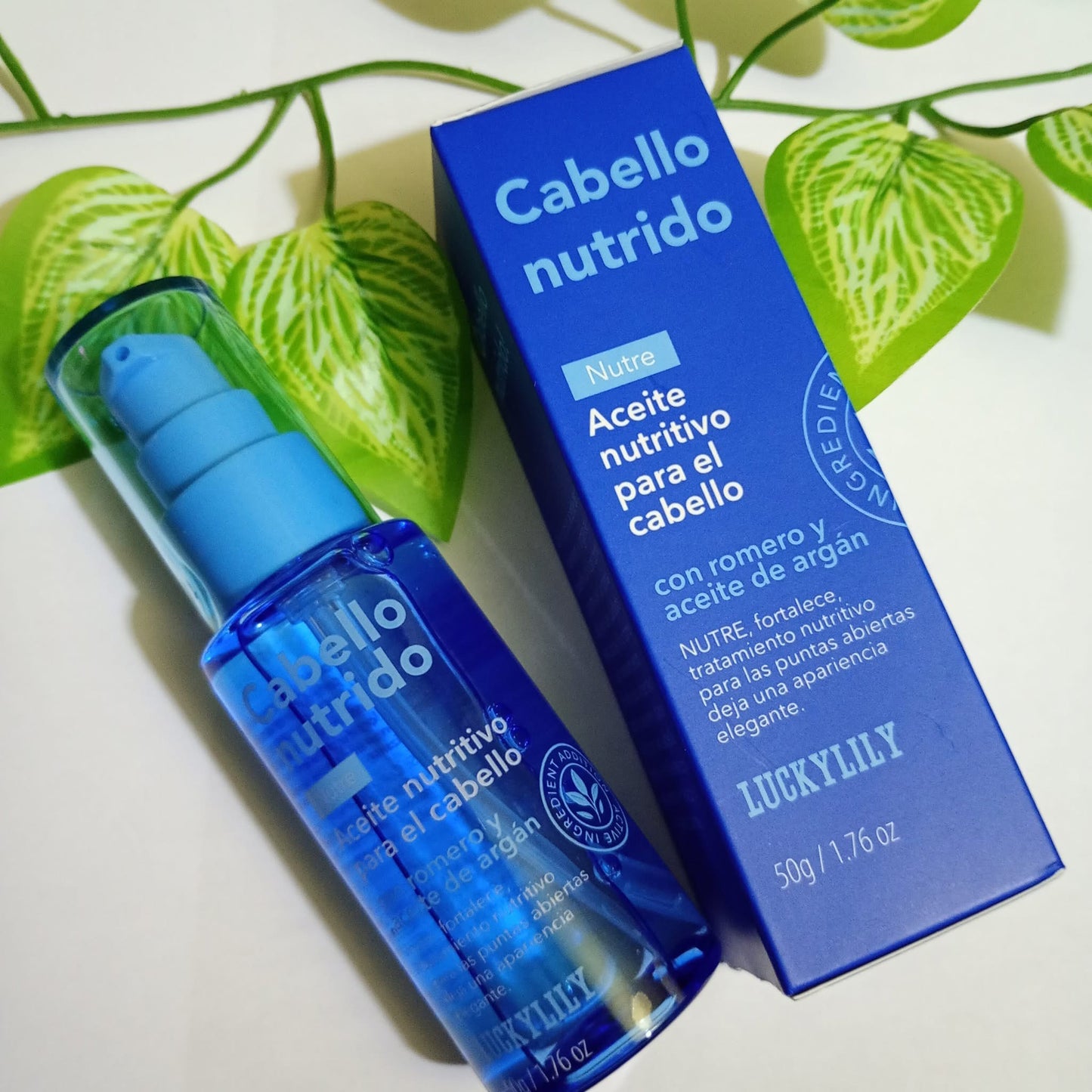 Aceite capilar argan y romero