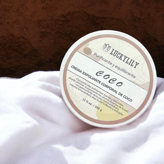 Exfoliante corporal coco