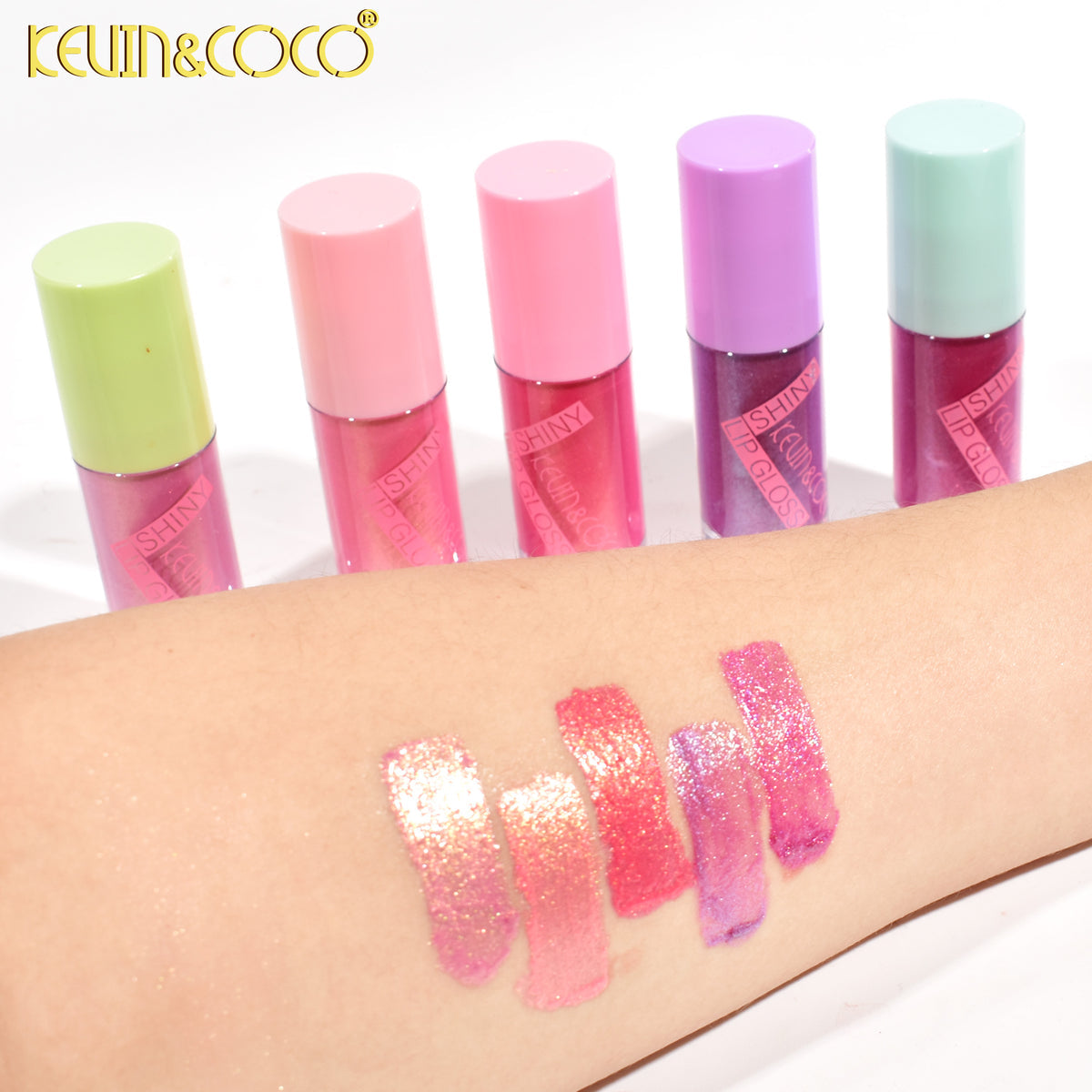 Set Lip gloss shiny