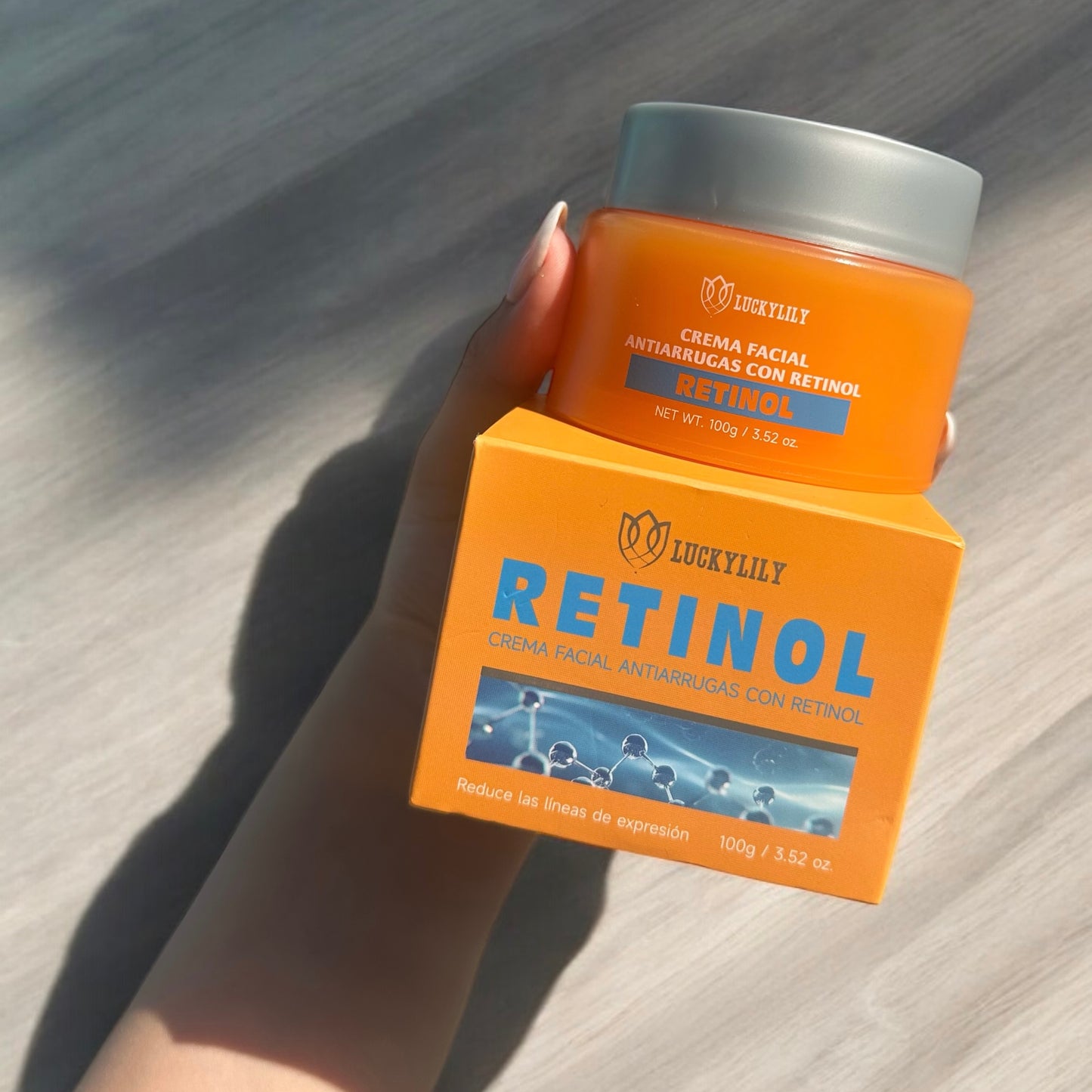 Crema facial retinol